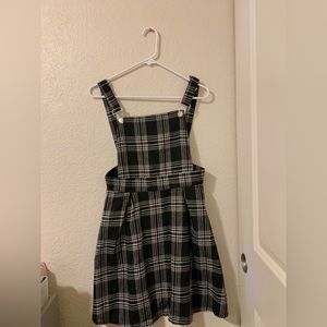 black & white plaid dress🖤